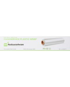 Restaurantware Clear Plastic Foodservice Food Wrap Plastic