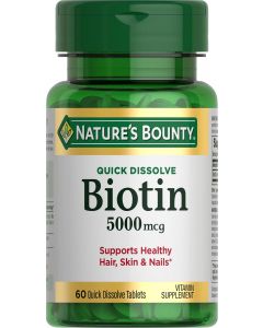 Nature&#039;s Bounty Biotin, Bundle of 4