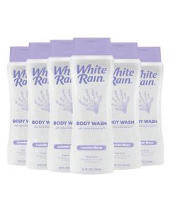 [Delivered by May 4, 2026] White Rain Lavender Moisturizing Body Wash for Women & Men Pack of 6