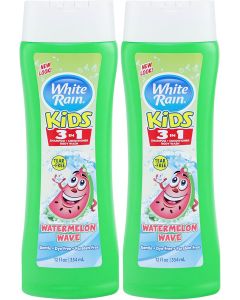 White Rain 3-in-1 Kids Shampoo Conditioner Pack of 2, Bundle of 2