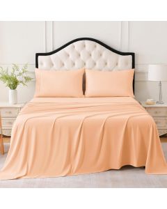 MICORAL Full Bed Sheets Set, Bundle of 2