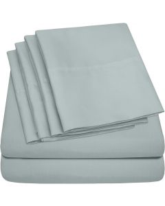 Sweet Home Collection 6 Piece Bed Sheet Set 6 Piece, Bundle of 2