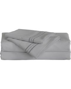 Furinno Angeland Vienne 4-Piece Microfiber Bed Sheet Set Microfiber 4-Piece, Bundle of 2