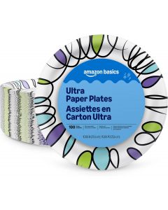 Visit the Store Ultra Paper Plates 100 Count, 10 Inch, Bundle of 2