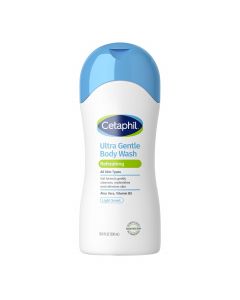 Cetaphil Ultra Gentle Refreshing Body Wash Hypoallergenic, Bundle of 3