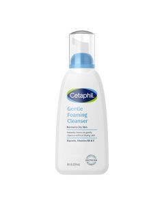 Cetaphil Oil Free Gentle Foaming Cleanser For Dry to Hypoallergenic 8oz, Bundle of 3