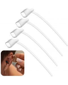 EBaokuup 4 Pcs Hearing Aid Sports Lock Portable, Bundle of 3
