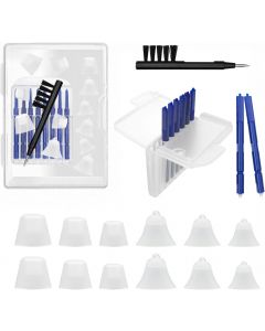 JTJEI Hearing Amplifier Accessories Kit, Bundle of 3