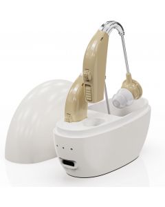 BY4U OTC Hearing Aids Rechargeable BY4U Hearing Amplifiers with Wireless Rechargeable Digital