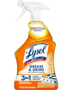 Lysol All Purpose Kitchen Cleaner Spray 22 oz, Bundle of 6