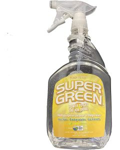 SuperGreen All-Purpose Cleaner 1 Pack, 32 Ounce, Bundle of 4