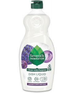 Seventh Generation Dish Soap Liquid 19 oz, Bundle of 8
