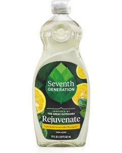 Seventh Generation Hand Dish Liquid Yuzu Basil Rejuvenating 19, Bundle of 8