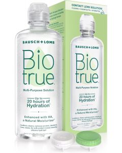 Biotrue Multi-Purpose Contact Lens Solution with Case, Bundle of 3