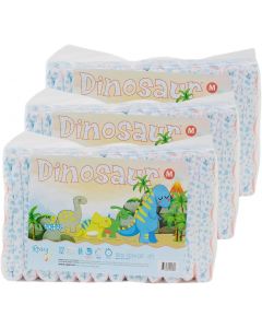 Rearz Dinosaur - Elite Adult Diapers (Sample 2 Pack, Bundle of 2