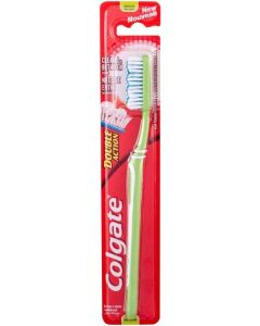 Colgate 1 x Double Action Toothbrush Medium Multi-Coloured, Bundle of 4
