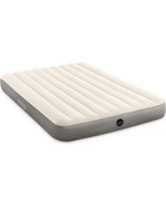 Intex 64103E Dura-Beam Standard Single-High Air Mattress: Fiber-Tech 10in, 600lb