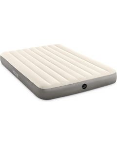 Intex 64103E Dura-Beam Standard Single-High Air Mattress: Fiber-Tech 10in, 600lb, Bundle of 2