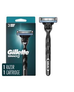 Gillette Mach3 Razor for Men, Bundle of 3