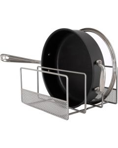 Seville Classics Compact Small Metal Steel Wire Shelf Organizer Metal
