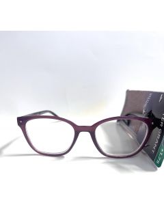 Foster Grant Reading Glasses with Crystal Vision Technoloy VRL2103 purple Glass, Bundle of 3