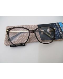 Foster Grant Alianna Reading Glasses +2.00 Glass, Bundle of 3