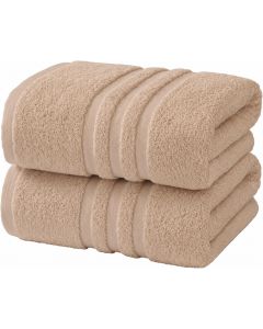 Velqora Bath Towels Cotton 2 Pack, 30x60 in, Bundle of 2