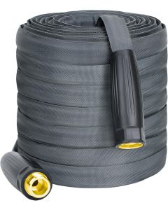 KOBAZ Garden Watering Hose 100 FT 100 FT, 8 Inch