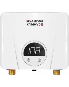 [Delivered by May 4, 2026] CAMPLUX ENJOY OUTDOOR LIFE CAMPLUX 3.5kW 120V Point of Use for Single Sink Faucet Tankless Electric Water