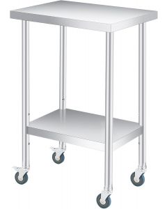 Garvee Stainless Steel Table Stainless Steel