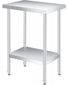Garvee Stainless Steel Table Stainless Steel