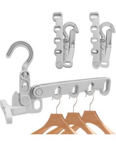 LELE LIFE 3Pcs Folding Clothes Drying Rack Clothing Foldable, Bundle of 3