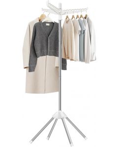 SUYU Clothes Drying Rack Stainless Steel Foldable, Bundle of 2