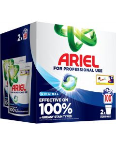 [Delivered by May 11, 2026] ARIEL Professional Liquipods All in One Regular 2x50 Pods (Pack of Pack of 100, 2x50