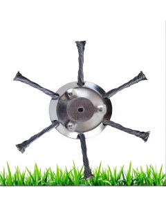 ZY&amp;DL33 6 Inch Steel Wire Grass Trimmer Head Metal Electric 6 Inch, 6in, Bundle of 3