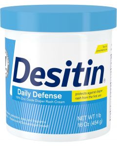 Desitin Daily Defense Diaper Rash Cream 16 oz, Bundle of 2