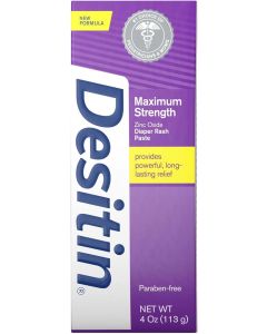 DESITIN Maximum Strength Diaper Rash Paste 3 Pack, 4 Ounce