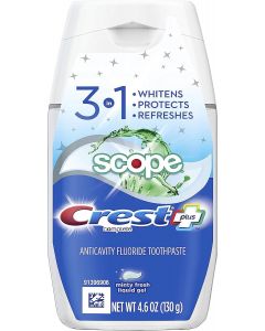 Crest Pls Scp White Liq F Size 4.6z Crest, Bundle of 3