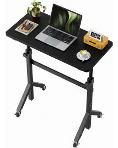 Marsail Mobile Stand Up Desk with Wheels Portable