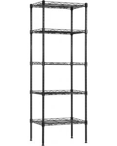 BestOffice 5-Shelf Storage Shelves Metal