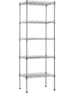 BestOffice 5-Shelf Storage Shelves Metal