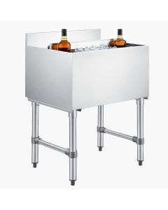 VEVOR Commercial Ice Bin Stainless Steel 19 Inch