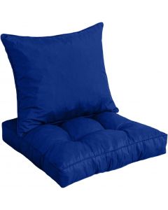 HIGOGOGO 22 x 22 Outdoor Cushions for Patio Furniture Waterproof 22 x 22, Bundle of 2