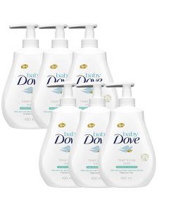 [Delivered by May 14, 2026] Dove Baby Head to Toe Body Wash Sensitive Moisture - 6 Packs x 400 ml