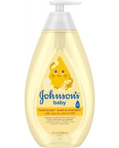 Johnson&#039;s Baby Head-to-Toe Wash &amp; Shampoo, Bundle of 3