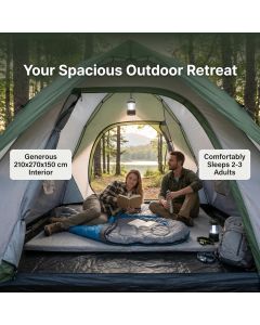 XL 1/2/3/4 Person Dome Camping Tent Waterproof