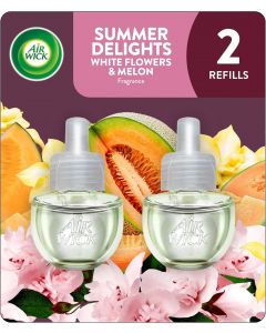 Air Wick Plug in Scented Oil Refill 2 ct, Bundle of 4