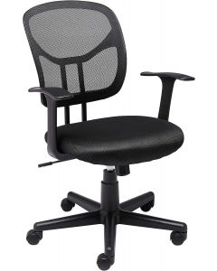 Visit the Store Breathable Mesh Mid-Back Office Desk Chair with Armrests