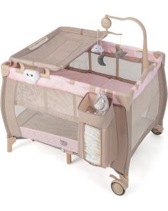 Costzon 3 in 1 Pink Pack and Foldable Portable 3 in