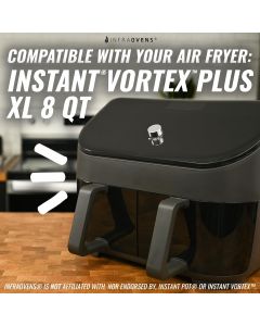 INFRAOVENS Air Fryer Parchment for Instant Vortex Plus XL Nonstick, Bundle of 5